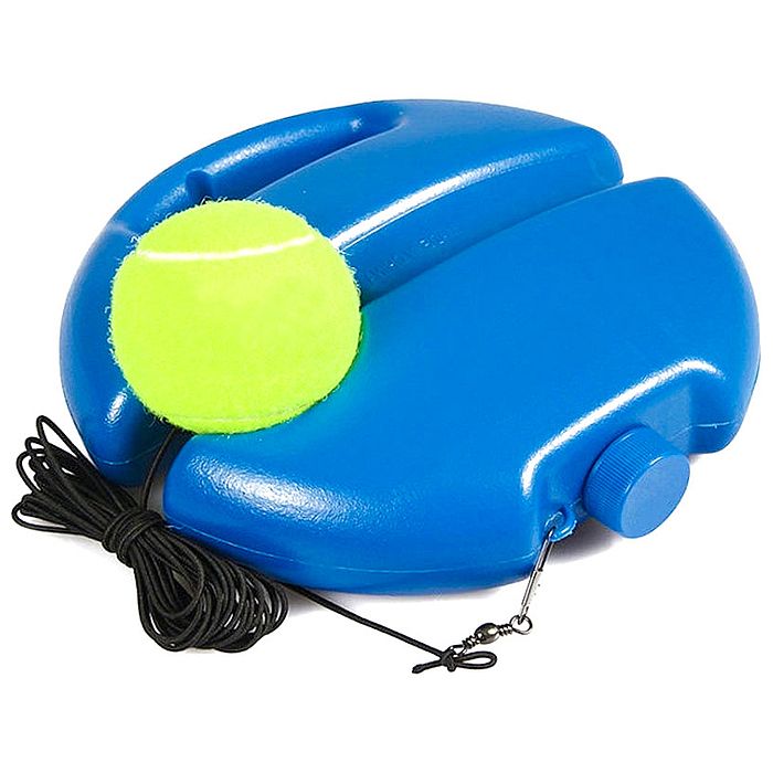 Тренажер для тенниса SPORTEX с водоналивной платформой (синий)