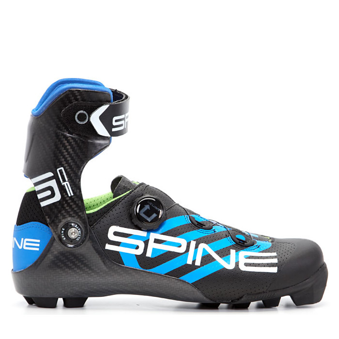 Лыжероллерные ботинки SPINE NNN Ultimate Skiroll Skate (25-24 S) (черный/синий)
