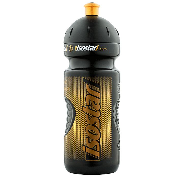 Фляга для питья ISOSTAR с клапаном (черный/оранжевый) 650 мл.