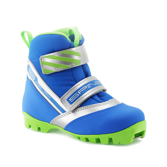 Лыжные ботинки SPINE NNN Relax (115) (синий/зеленый)