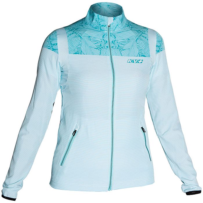 Куртка для бега женская KV+ Sprint (бирюзовый)