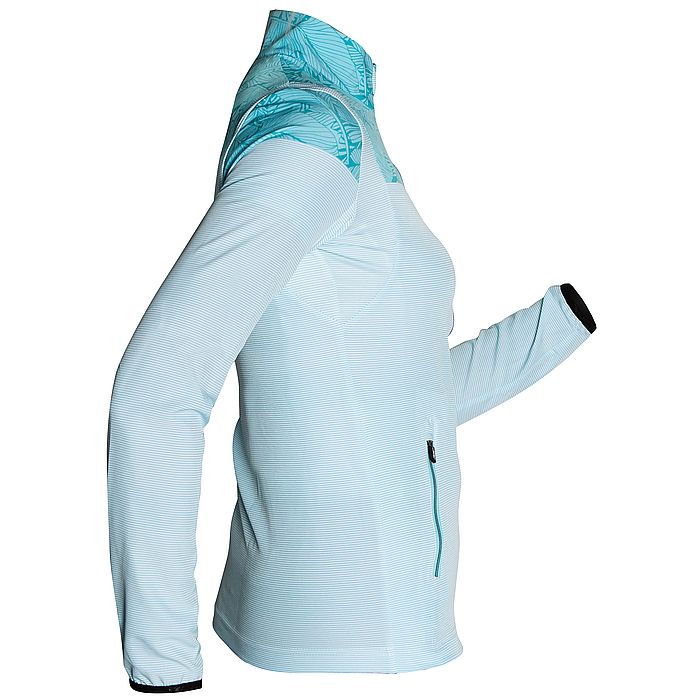Куртка для бега женская KV+ Sprint (бирюзовый)