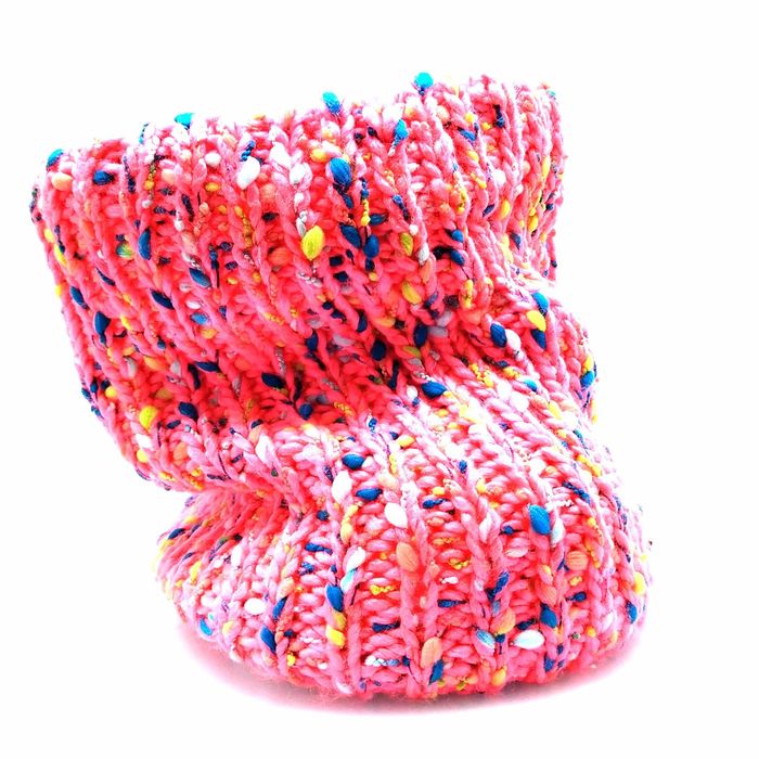 Шарф BUFF Knitted & Polar Neckwarmer Yssik (розовый)