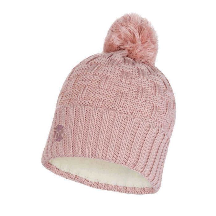 Шапка BUFF Knitted & Polar Hat Airon (розовый)
