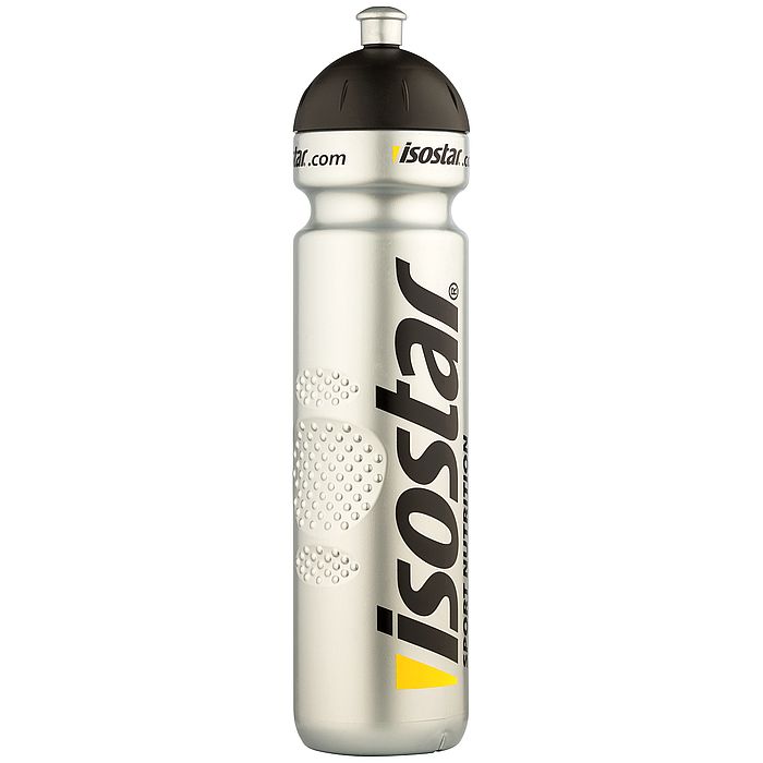 Фляга для питья ISOSTAR с клапаном (серебряный) 1000 мл.