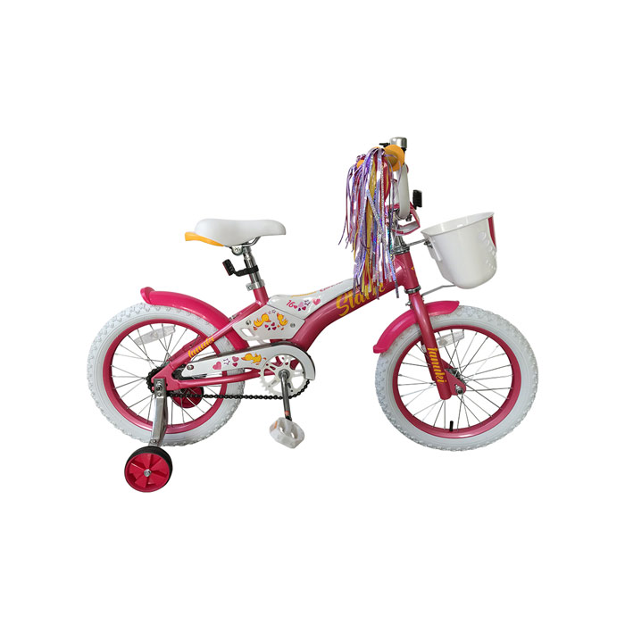 Велосипед STARK Tanuki 16 Girl (розовый/белый) (2019)