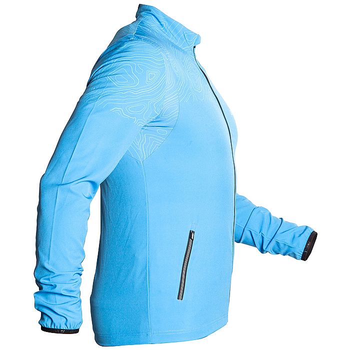 Куртка для бега KV+ Sprint Wave (голубой)