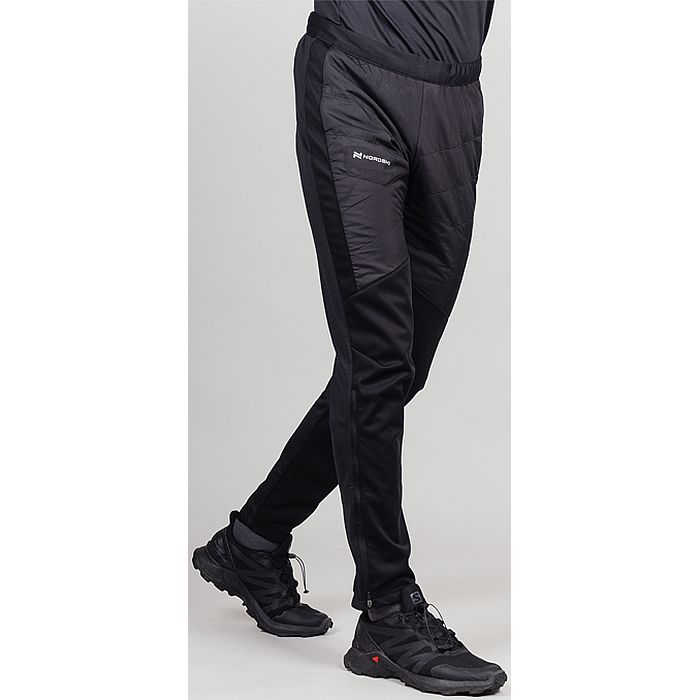 Брюки разминочные NORDSKI Hybrid Pro (черный)