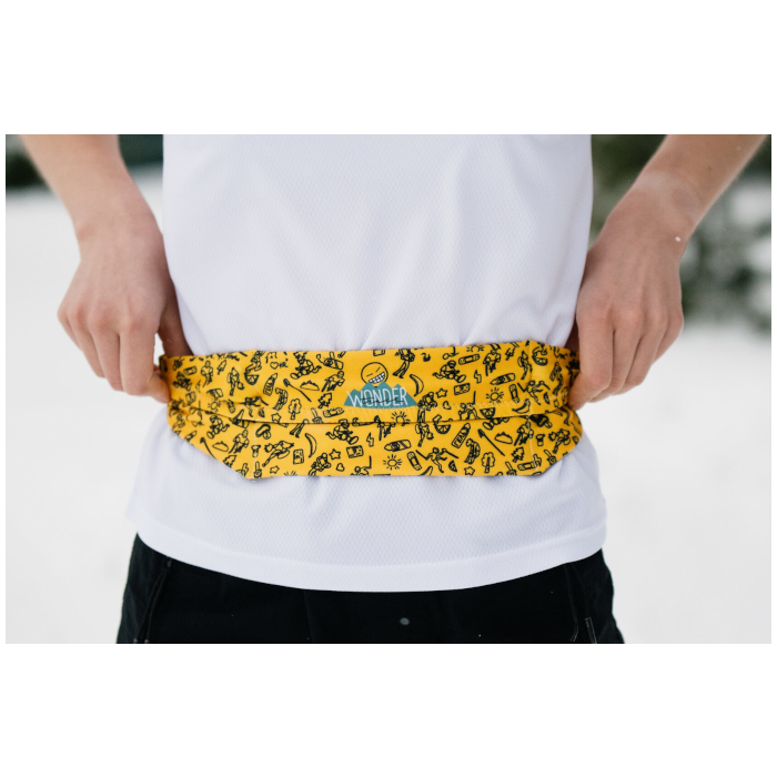 Подсумок для бегуна WONDER TRAIL (WBE003) Print (желтый)