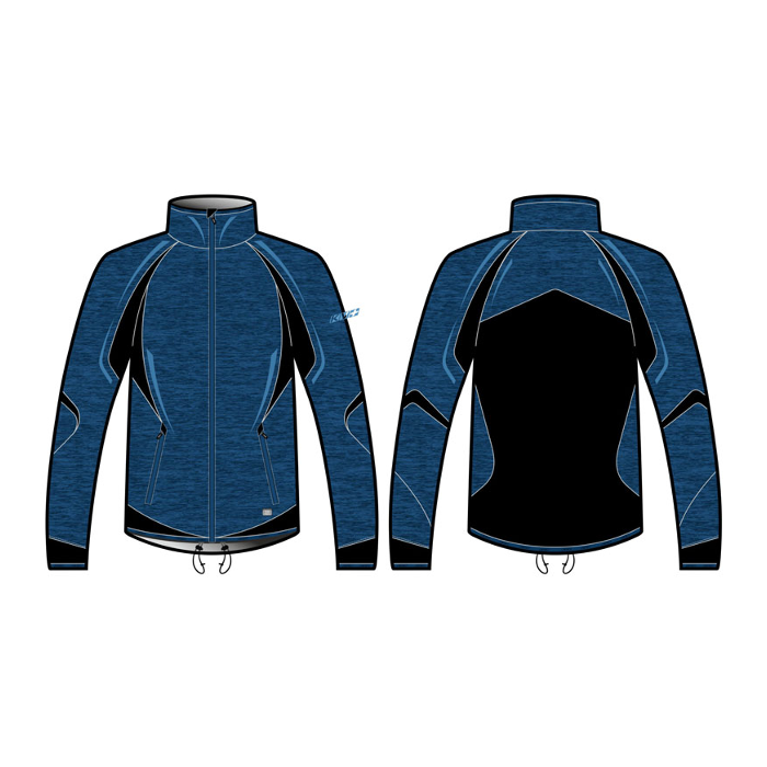 Куртка разминочная KV+ Cross Jacket Unisex (синий/черный)