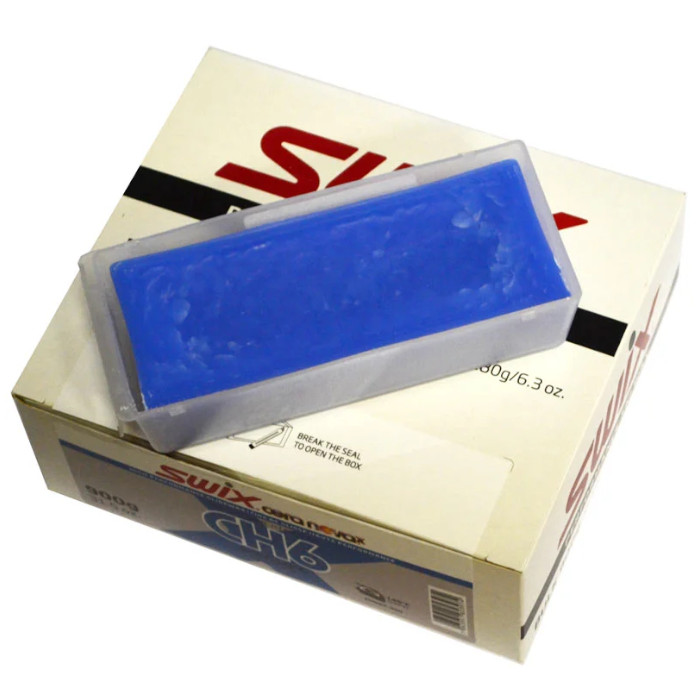 Парафин углеводородный SWIX CH6X Blue (-5°С -10°С) 900 г. (5х180 г.)