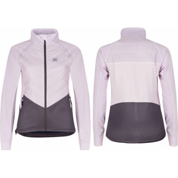Куртка разминочная женская NONAME Hybrid Jacket 22 WOS (сиреневый)