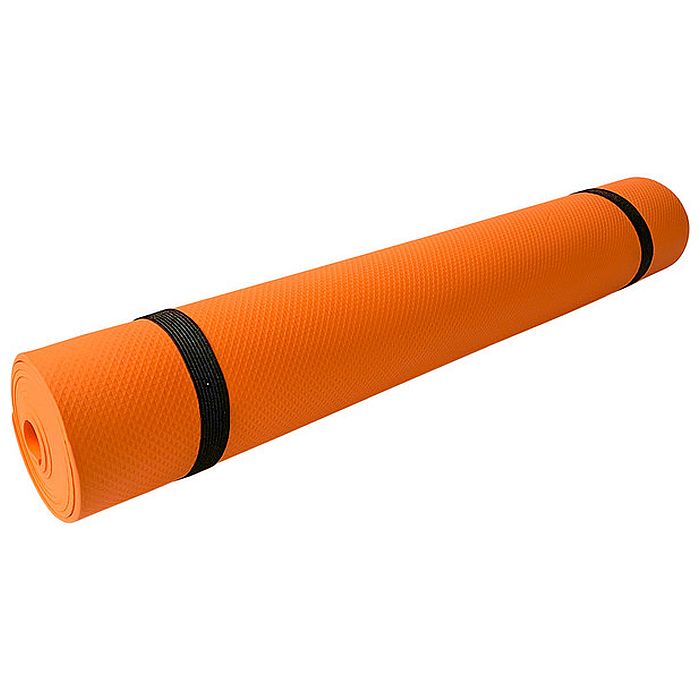 Коврик для йоги SPORTEX (ЭВА, 173х61х0,5 см) (оранжевый)