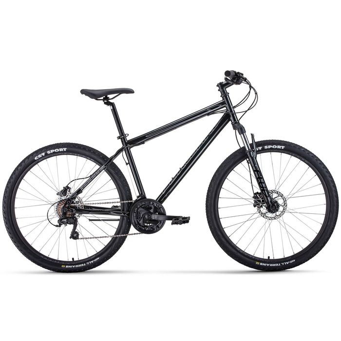 Велосипед FORWARD Sporting 27,5 3.0 disc (черный) (2020)
