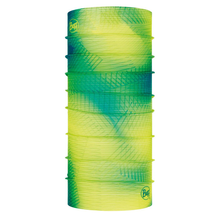 Бандана BUFF Original Spiral Yellow Fluor (лимонный)