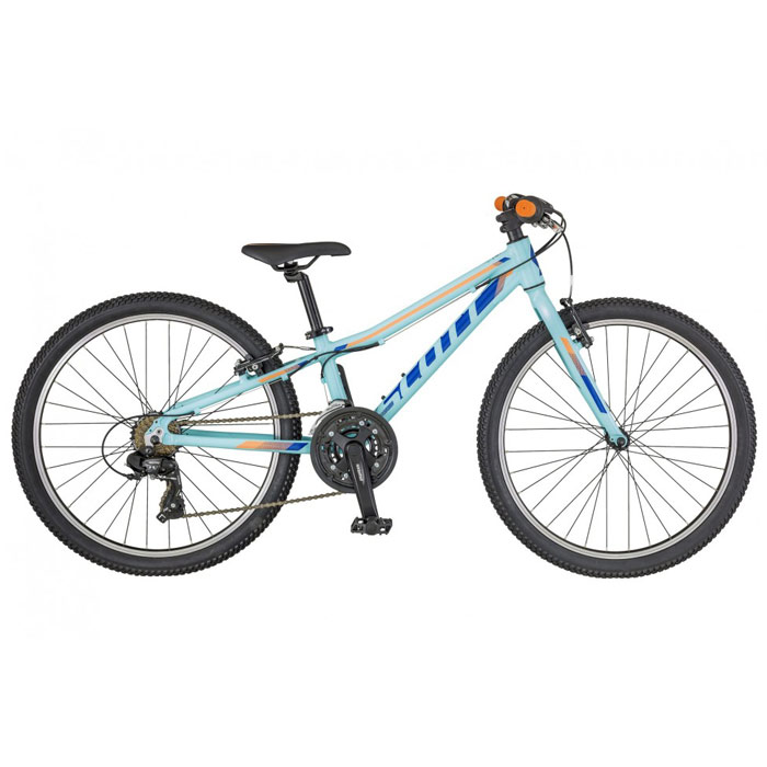 Велосипед SCOTT JR 24 rigid fork (голубой) (2018)