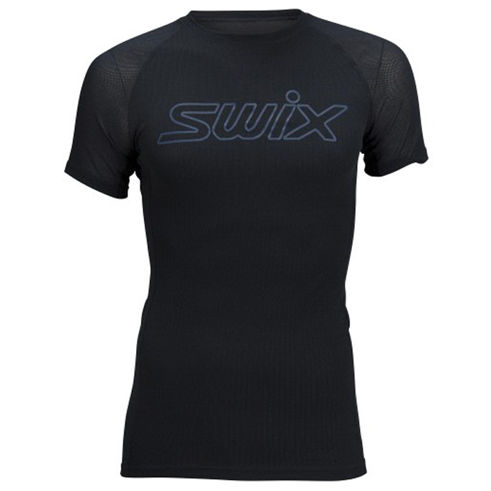 Термобелье мужское (верх) SWIX RaceX Light SS (черный)