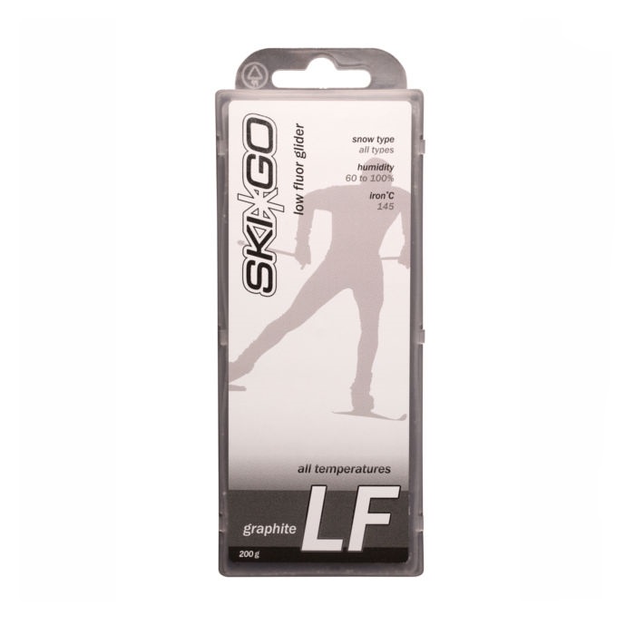Парафин низкофтористый SKIGO LF Graphite (графит) (Универсальная) 200 г.