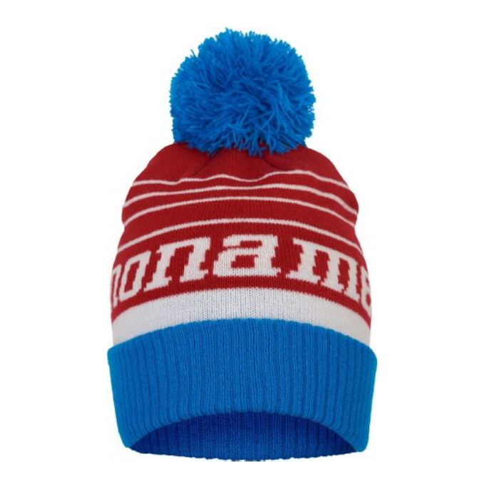 Шапка NONAME Original Beanie (красный/синий/белый)
