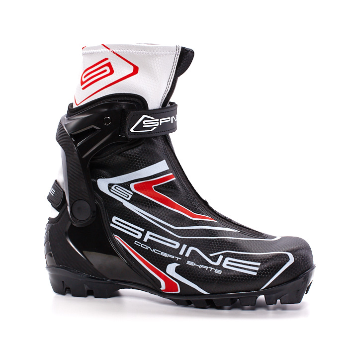 Лыжные ботинки SPINE SNS Concept Skate (496) (черно/белый)
