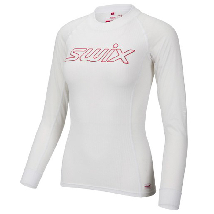 Термобелье женское (верх) SWIX RaceX Light LS (белый)