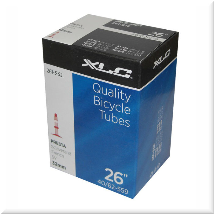 Камеры XLC Bicycle tubes 26 x 1.5/2.5 40/62-559 SV 32 mm 