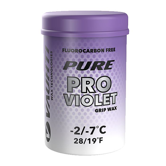 Мазь держания, твердая VAUHTI PURE Pro Violet (-2°С -7°С) 45 г.