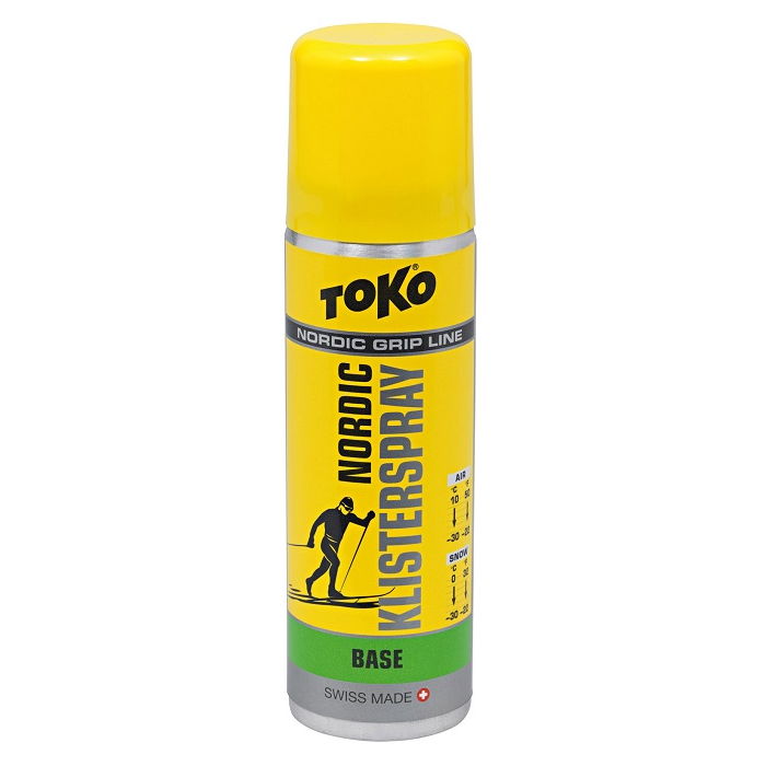 Клистер TOKO Nordic Klister Spray Base Green (0°С -30°С) 70 ml.