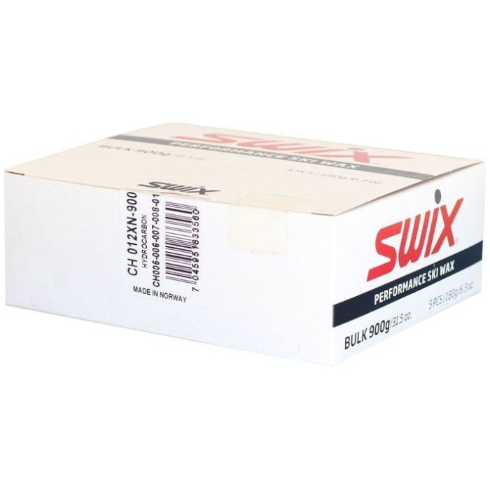 Набор углеводородных парафинов SWIX CH12X Combi Nordic (CH5X, CH6, XCH7X, CH8X, CH10X)  5х180 г.