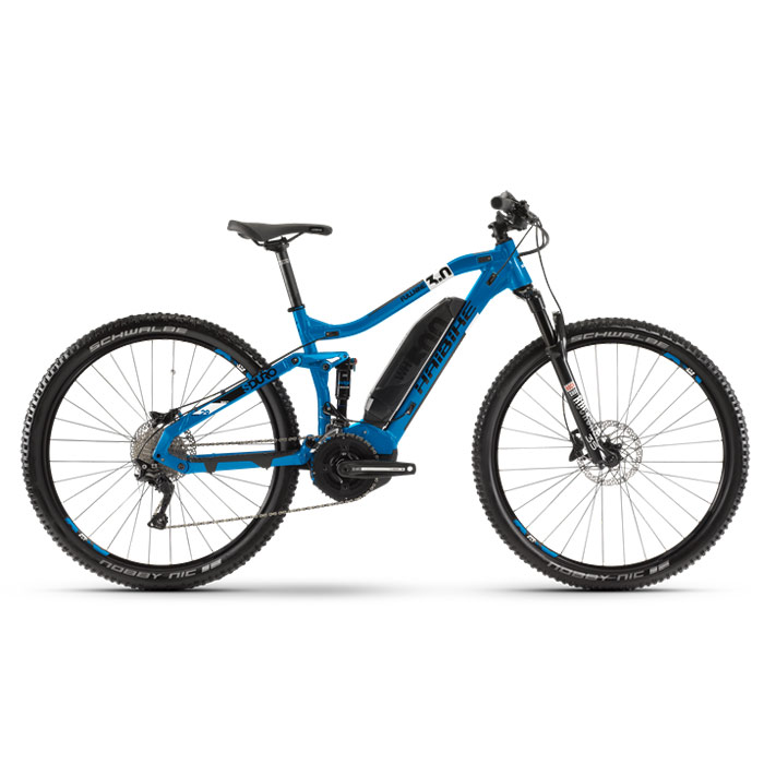 Электровелосипед HAIBIKE Sduro FullNine 3.0 250 Wh (синий) (2020)