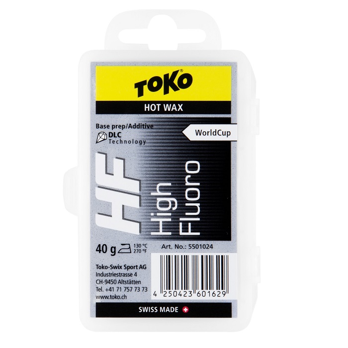 Парафин высокофтористый TOKO HF Tribloc DLC (с молибденом, базовый)   40 г.