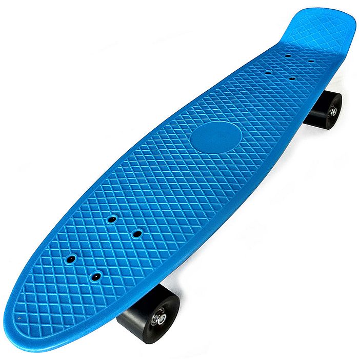 Пенни борд (скейт) SPORTEX SK30X (27" 68x19,5 см) (синий)