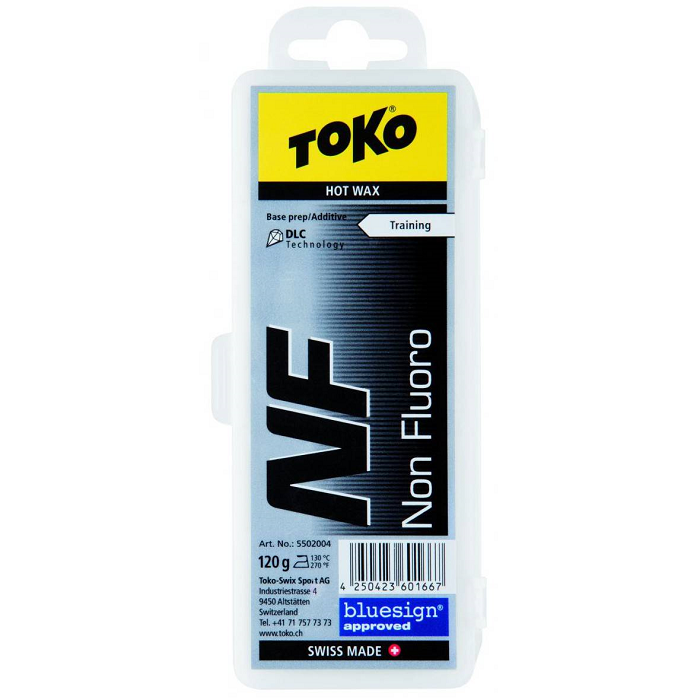 Парафин углеводородный TOKO NF Hot Wax Black  120 г.