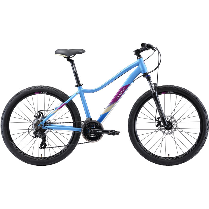 Велосипед WELT Edelweiss 1.0 HD 26 (матовый-голубой/розывый) (2020)