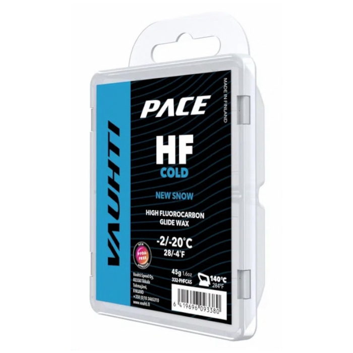 Парафин высокофтористый VAUHTI Pace HF Cold (-2°С -20°С) 45 г.