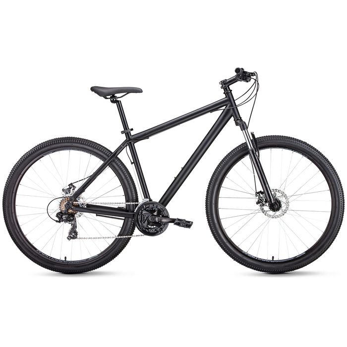 Велосипед FORWARD Sporting 29 2.1 disc (черный) (2020)