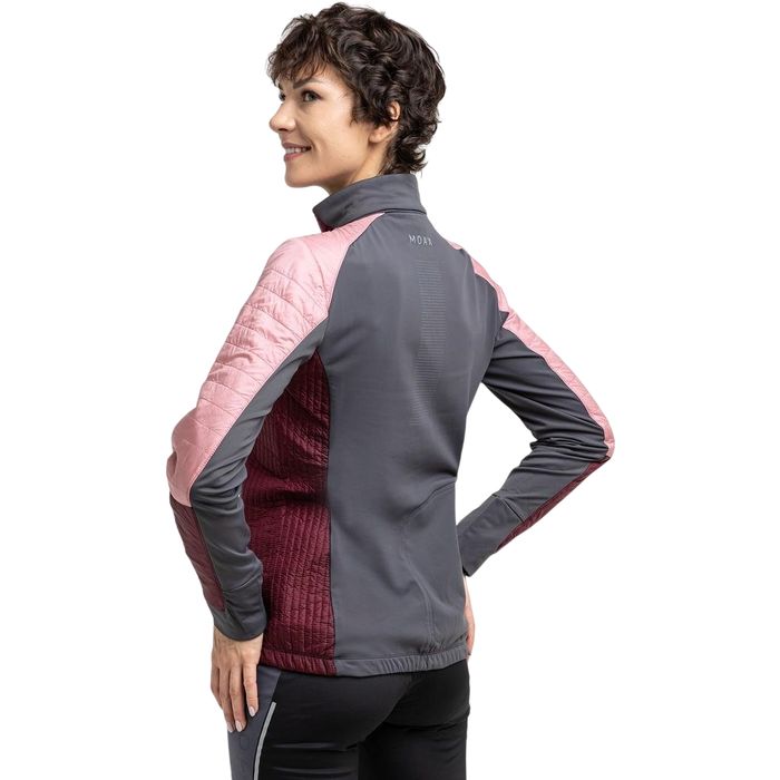 Куртка разминочная женская MOAX Tauri PRO Hybrid (розовый)