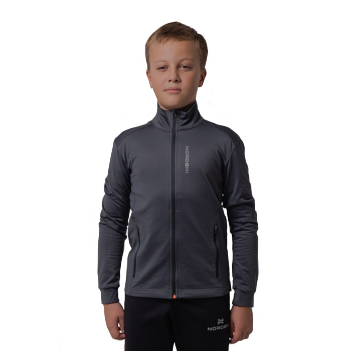 Куртка разминочная Jr. NORDSKI Layer (серый)