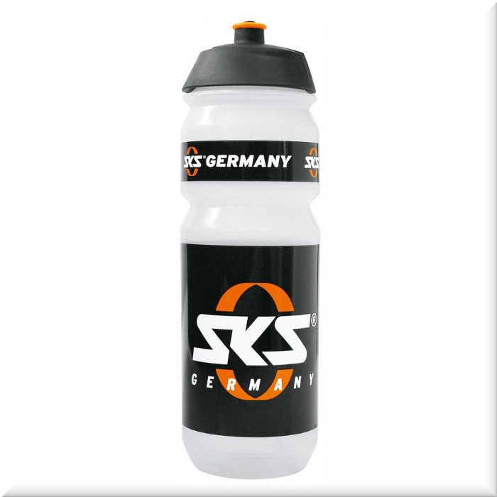 Фляга SKS Water bottle Big 750 ml., transparent w. SKS logo