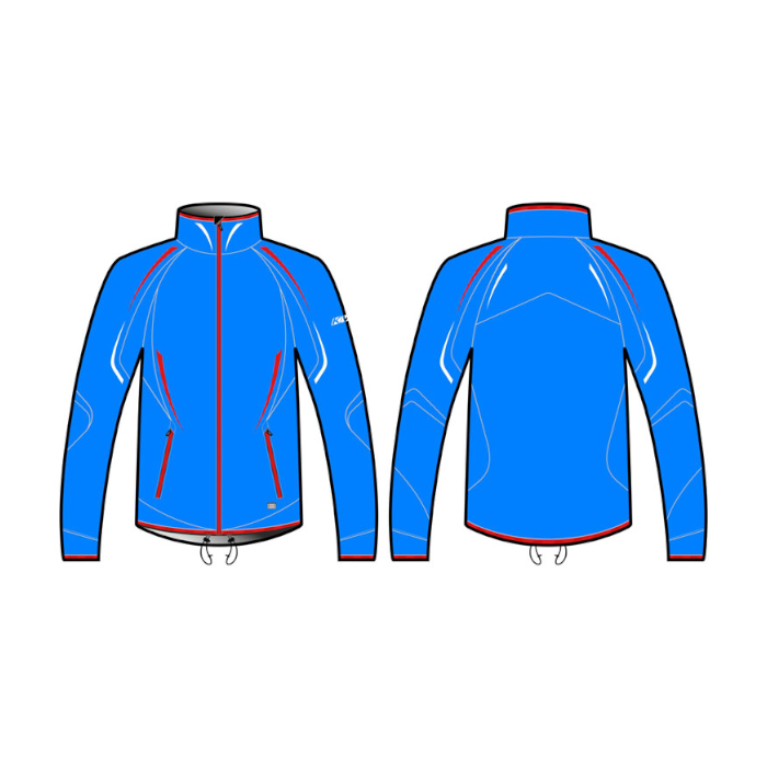 Куртка разминочная KV+ Cross Jacket Unisex (синий)