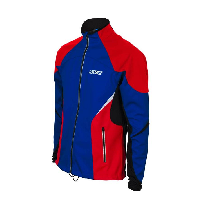 Куртка разминочная KV+ Lahti (pro-wind-tech fabric) (синий/красный)