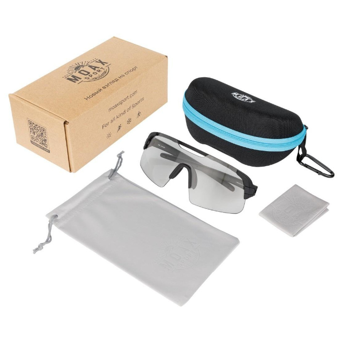 Очки спортивные MOAX Progress (черный)