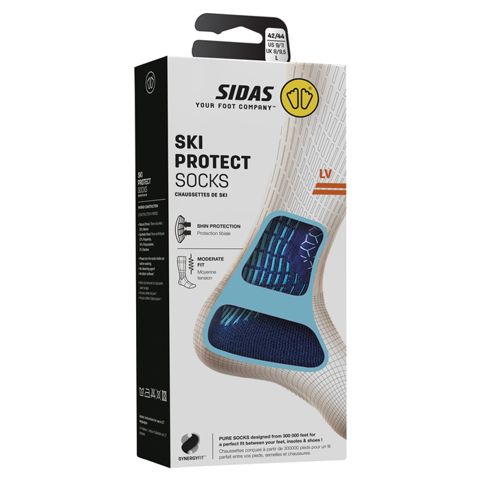 Носки SIDAS Ski Protect LV (синий/бирюзовый)