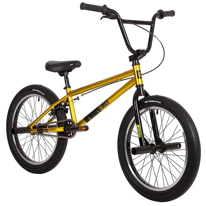 Велосипед STINGER Tortuga BMX 20&quot; (зеленый) (2022)