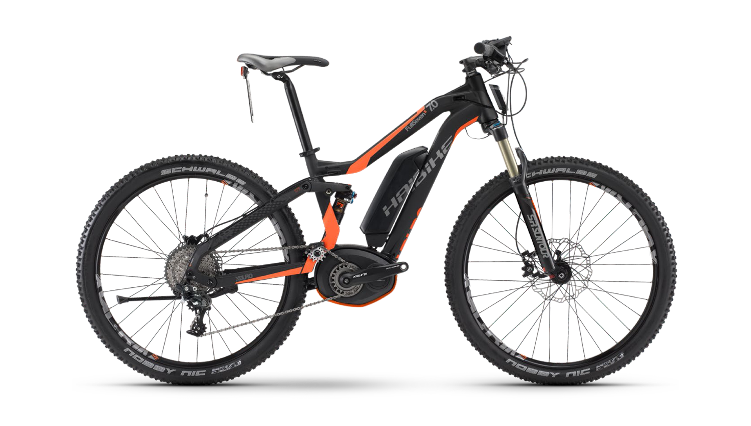 Электровелосипед HAIBIKE Xduro FullSeven S 7.0 500 Wh. (черный) (2017)