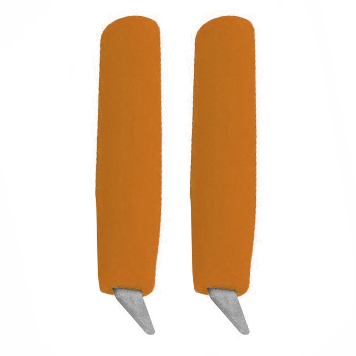 Опоры (лапки) ONEWAY (OZ84421) для лыжероллерных палок (9 мм., оранжевые)