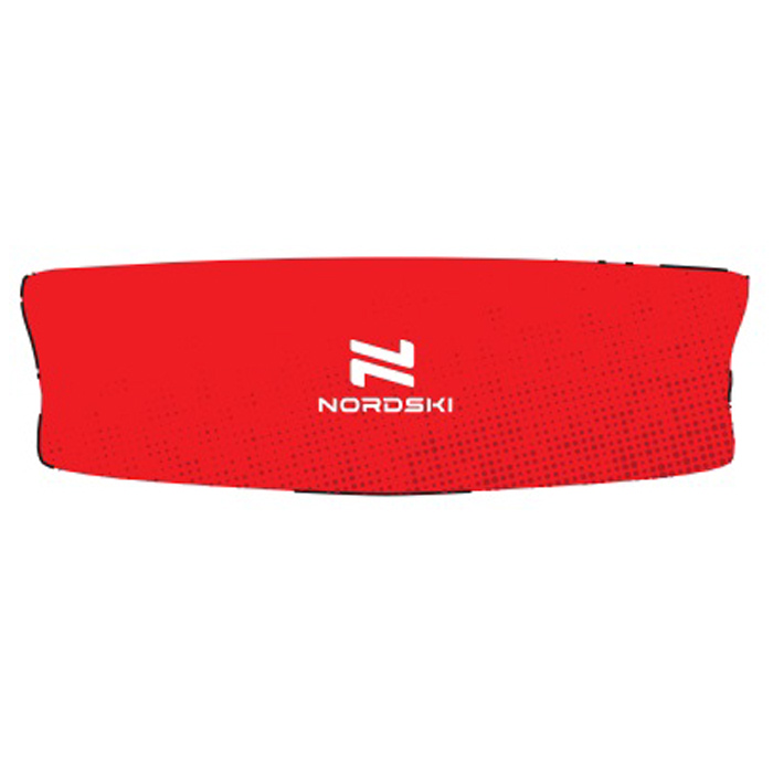 Повязка NORDSKI Pro (красный/черный)