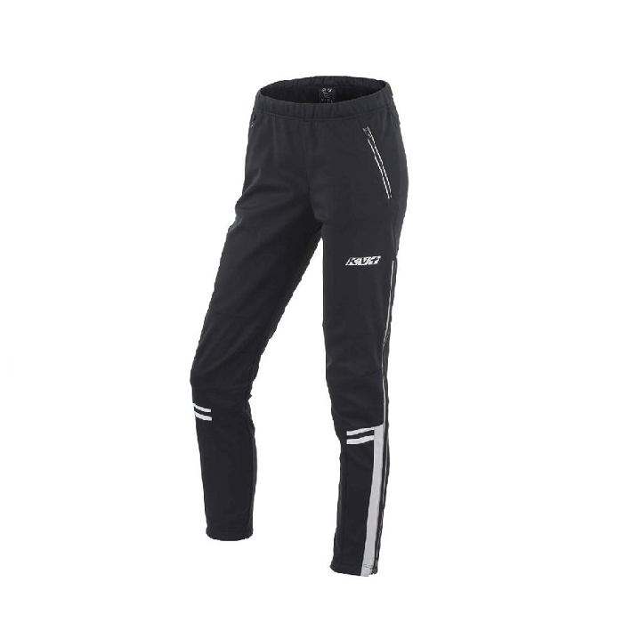 Брюки разминочные женские KV+ Race Warm (черный)
