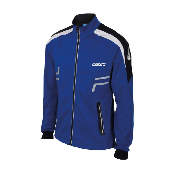 Куртка разминочная KV+ Cross (pro-wind-tech fabric) (синий)