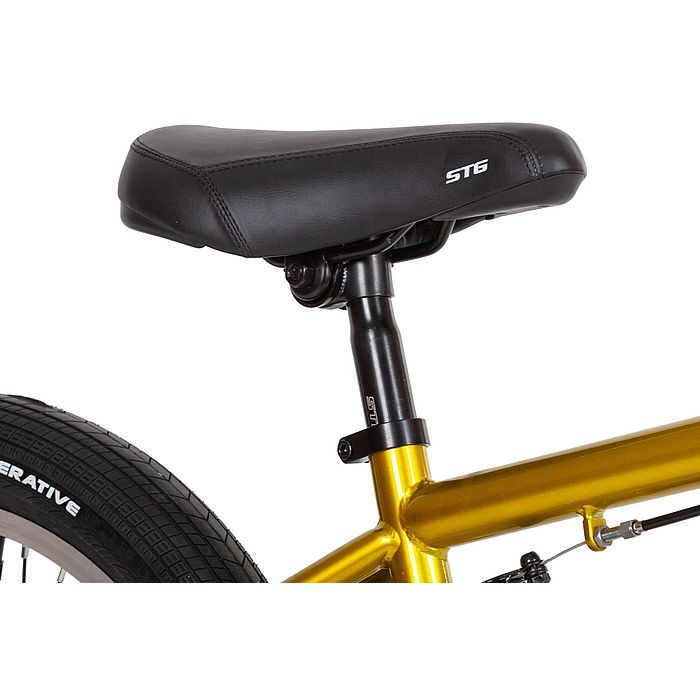 Велосипед STINGER Tortuga BMX 20&quot; (зеленый) (2022)